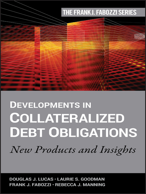 Cover image for Developments in Collateralized Debt Obligations